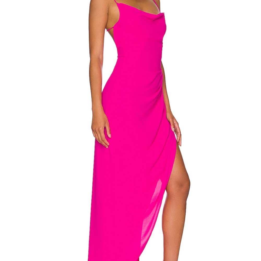 Revolve More to come pink maxi dress size XS great condition